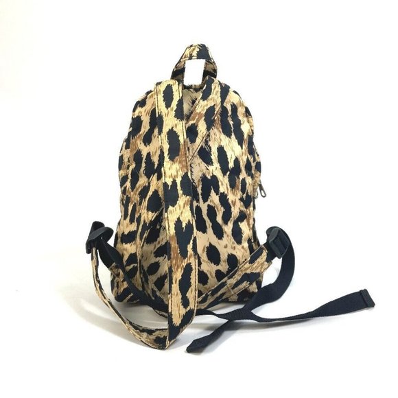 AUTHENTICITY GUARANTEED BALENCIAGA Leopard Mini Backpack bag Beige/Black - Picture 2 of 13